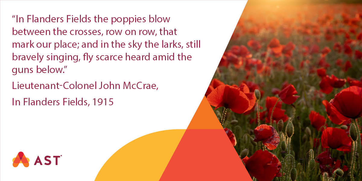AST_FinancialCA's tweet photo. #WeRemember #RemembranceDay https://t.co/WEEe3V8SqQ