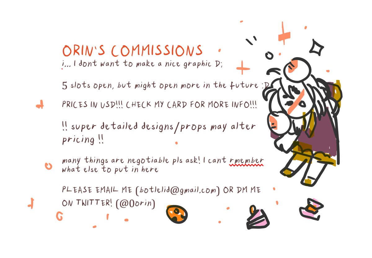 0orin's tweet photo. hello my comms are open! any rts are appreciated! 🥲💖

there are 5 slots for now, payments through paypal only pls, but i may put up a kofi link as well soon 

check info here!!
→https://t.co/IVjj7RYsGs https://t.co/WVgKwRjfGH