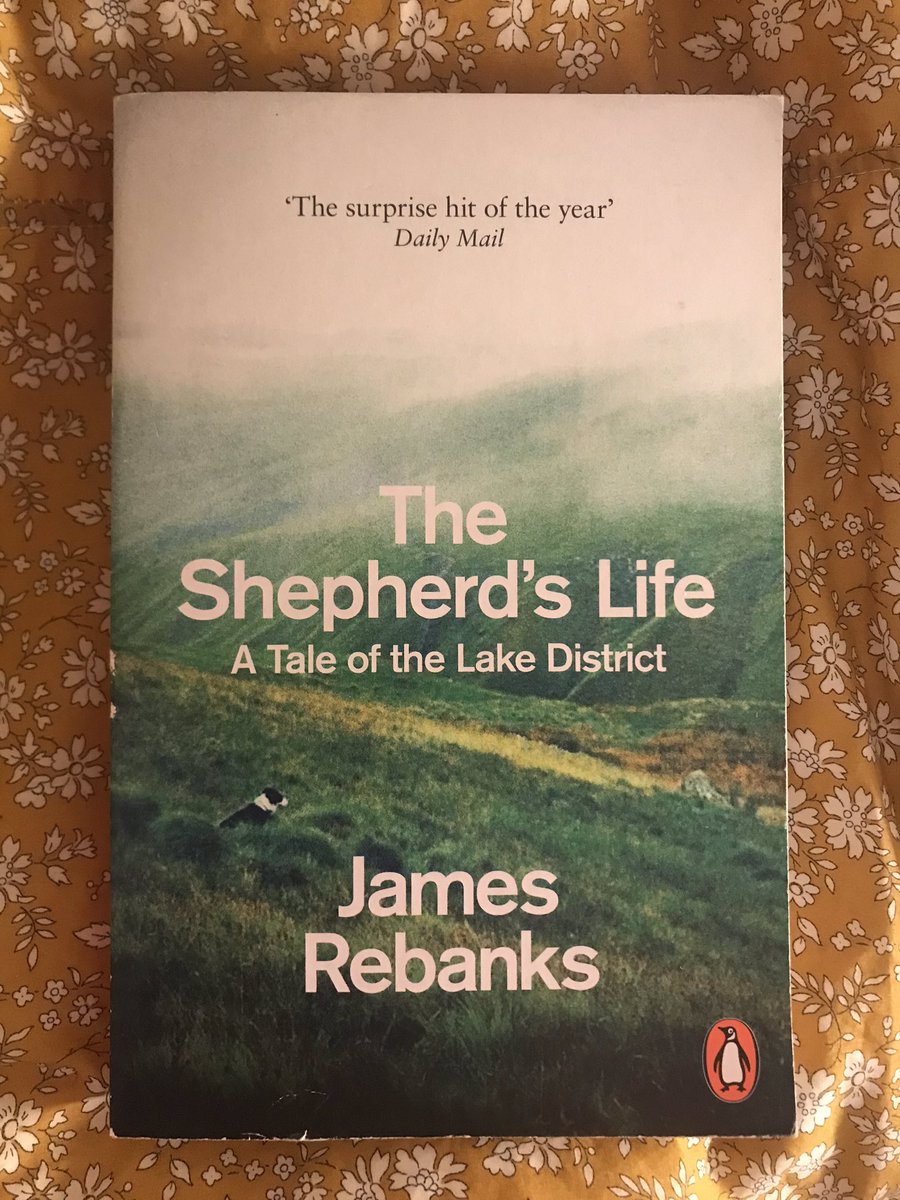 I avoided this book about contemporary English shepherding for ages, thinking it would be super naff, but actually it is a wonderful mixture of class analysis and deeply calming meditations on sheep. There has been no more calming book to read before bed during an election.