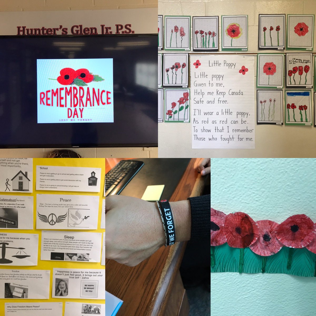 Today we remember those who sacrificed so much for our freedom. Thank you students and teachers for showing that we will never forget. #RemembranceDay2020 <a href="/LC3_TDSB/">TDSB LC3</a>