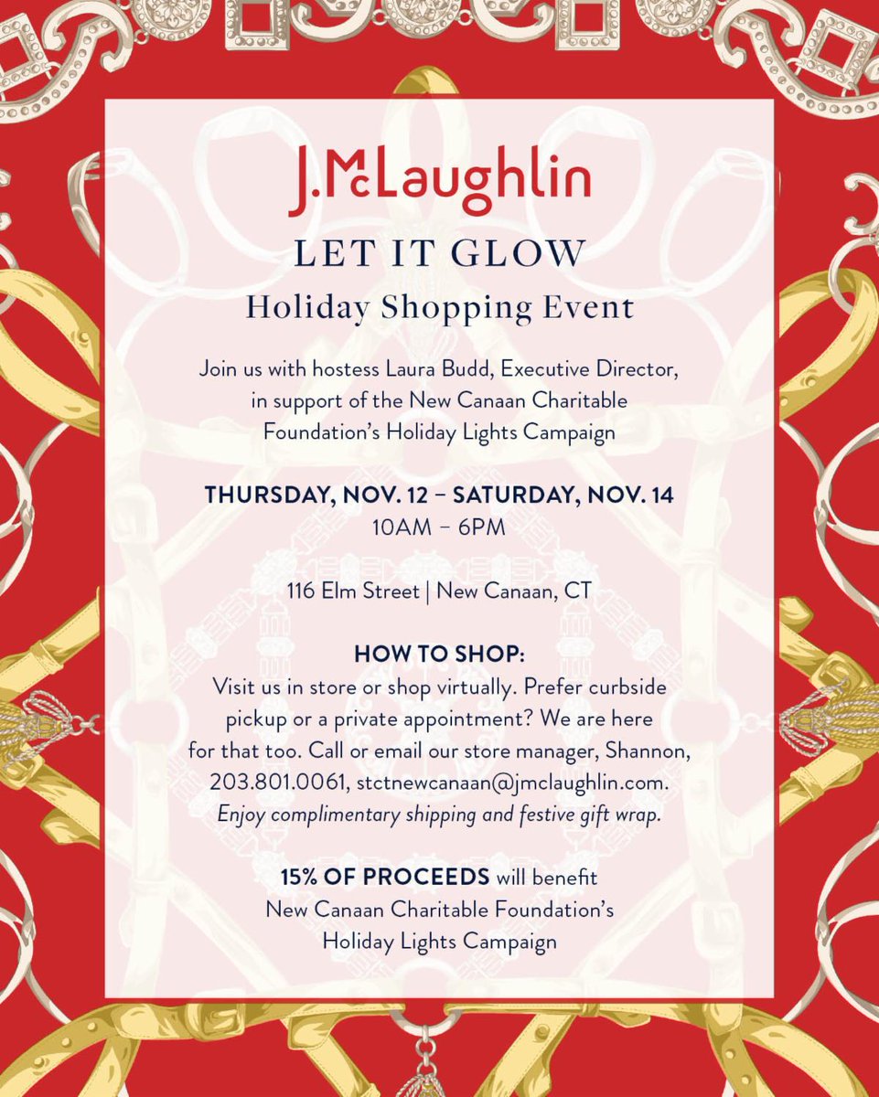 Get up to date on New Canaan's Holiday Happenings by reading this week's edition of Chamber News - November 11, 2020 conta.cc/2IurX3l