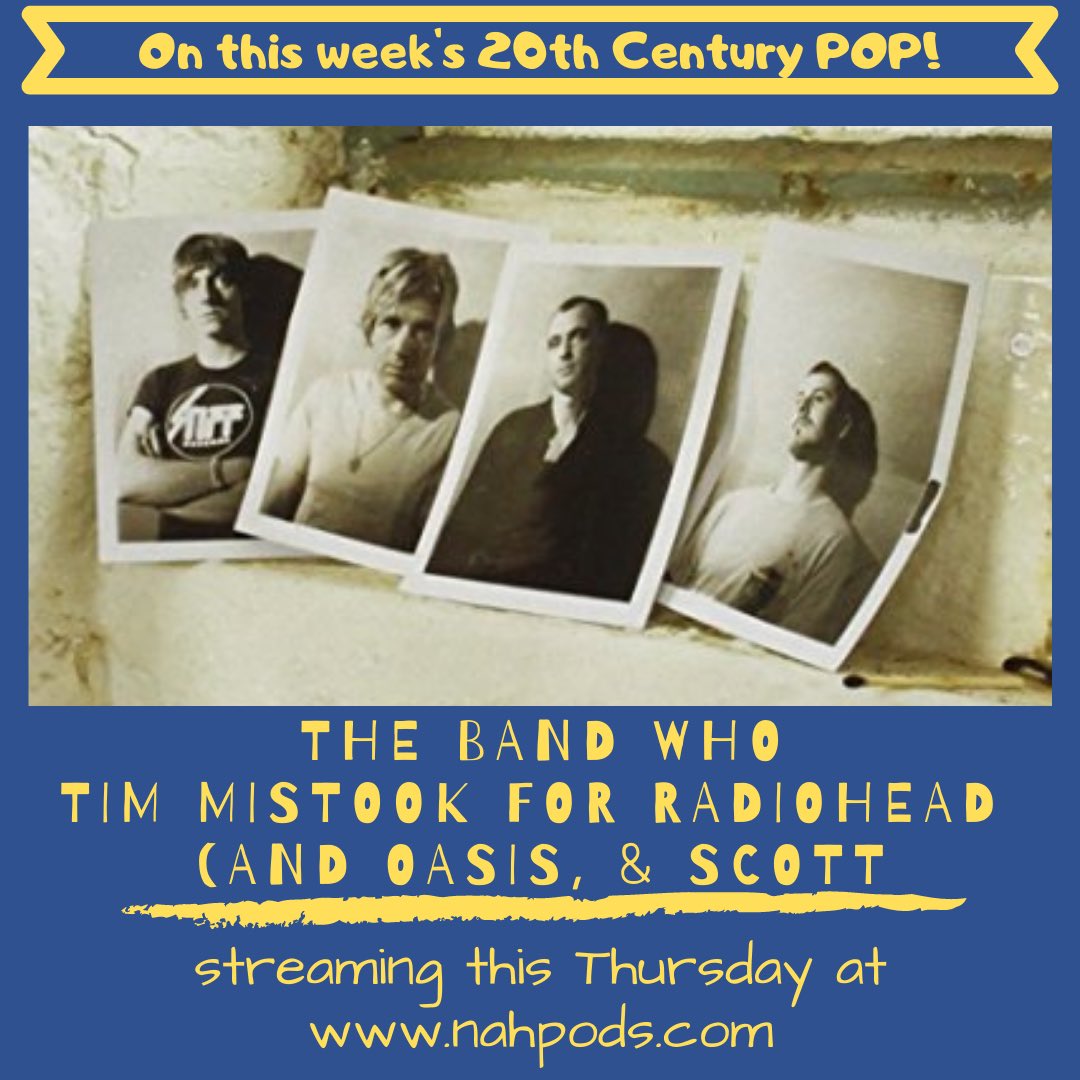 20popcast's tweet photo. Guess who adores #TheManWho . @rhcanning takes a less  receptive @subcultist though every track  of #Travis’s 1999 sophomore album.  Streaming tomorrow on 20th Century Pop podcast at https://t.co/s2s1B9pHu9.

#PodernFamily #pinecast @getpinecast #90smusic https://t.co/kQiHWBQ7NH