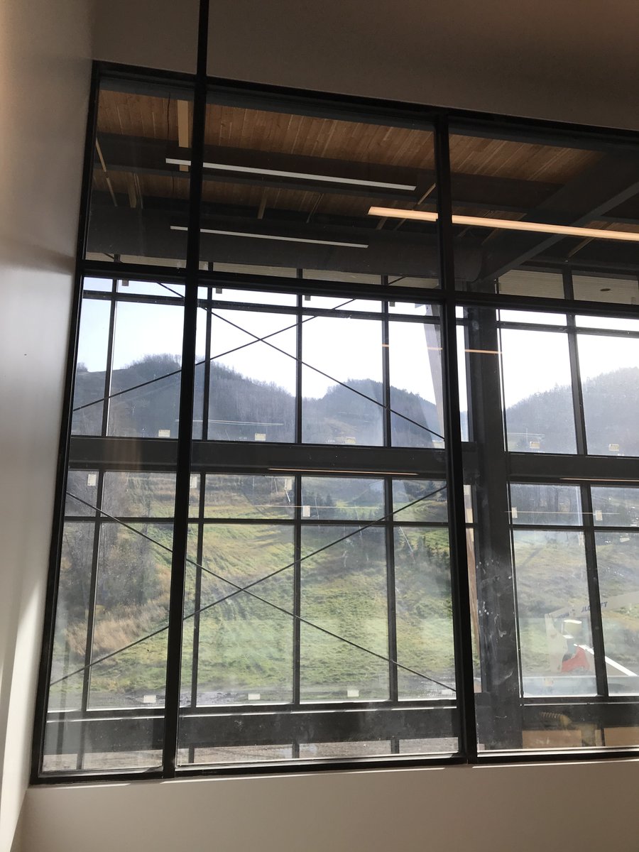 The finish line is in sight for the completion of the new ski lodge at Georgian Peaks <a href="/georgianpeaks/">Georgian Peaks Club</a> @thedaltoncompany #projectlegacy #skiseason #moresnowplease #newlodge #builtform #livelearnworkplay