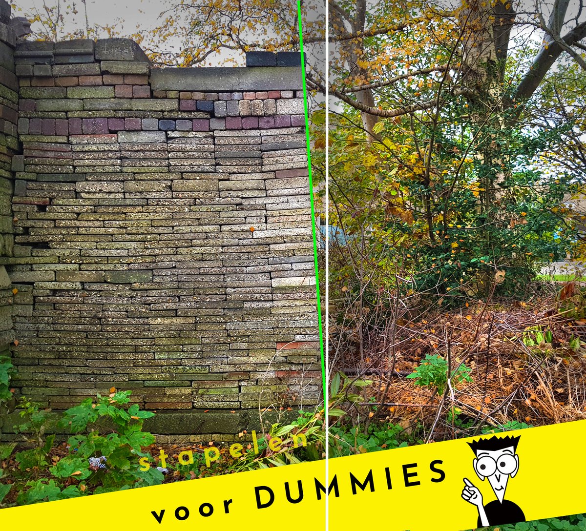 Voor wie overweegt zelf een #ecokathedraal te beginnen of misschien al bezig is, dan kunnen deze tips handig zijn: "Ecokathedraal stapelen voor DUMMIES" is te vinden op leroytuin.nl/stapeltips en zal de komende maanden worden aangevuld met nieuwe @stapeltips
