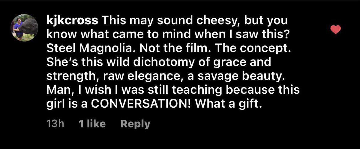 woosmom19's tweet photo. What a beautiful, powerful compliment. I absolutely love this. Thank you Kelli ❤️ My steel Magnolia. #beautifulsavage #girlpower #obusoftball #live70
Joce https://t.co/0NwQPYJ32r