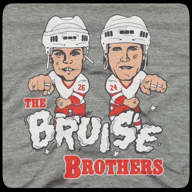 Does anyone own a Bruise Brothers shirt? I've seen a few variations over the years. This is a more modern one.  #BruiseBrothersDay