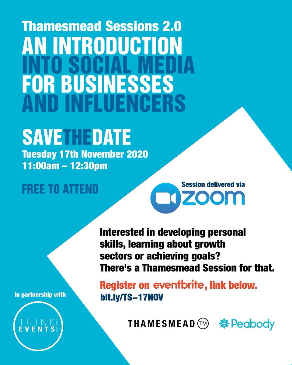Thinkevents's tweet photo. Speaking at the third Thamesmead Session next week is @sandrabauer - she's been working in comms and marketing for +20 years. Explaining successful #strategies in #DigitalMarketing #influencers #instagram

Tickets https://t.co/3fDuKM4IBQ

Please share! @PeabodyLDN @christofi_c123 https://t.co/QHzw15cgrZ