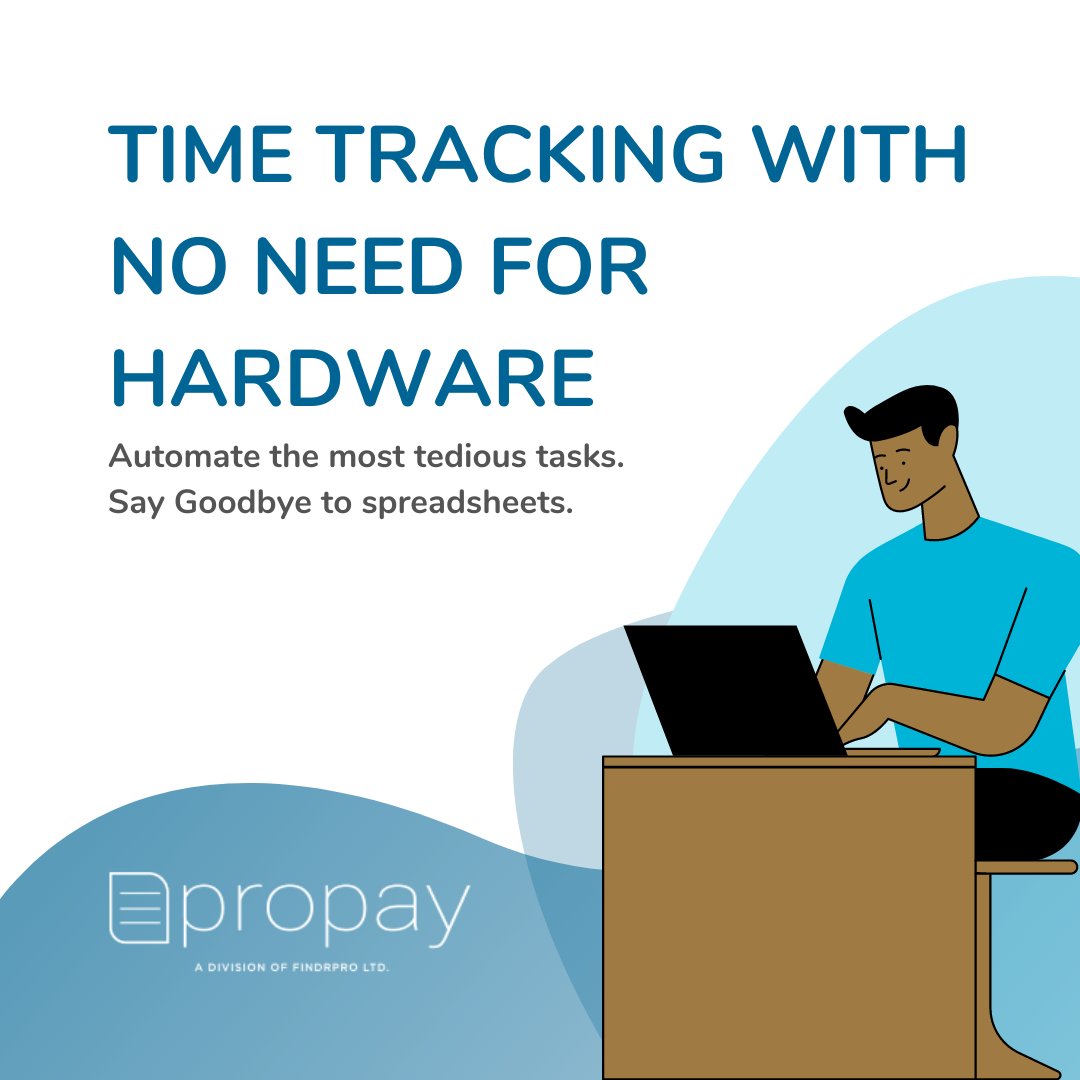 ProPaySoft's tweet image. Say Goodbye to spreadsheets. Now, managers will be able to track the employees’ attendance easier than ever and generate valuable reports for payroll processing.⁣⁣
⁣⁣
Sign up now at propaysoft.com and start time tracking for free. ⁣⁣
⁣⁣
#freetimetracker #smallbiz