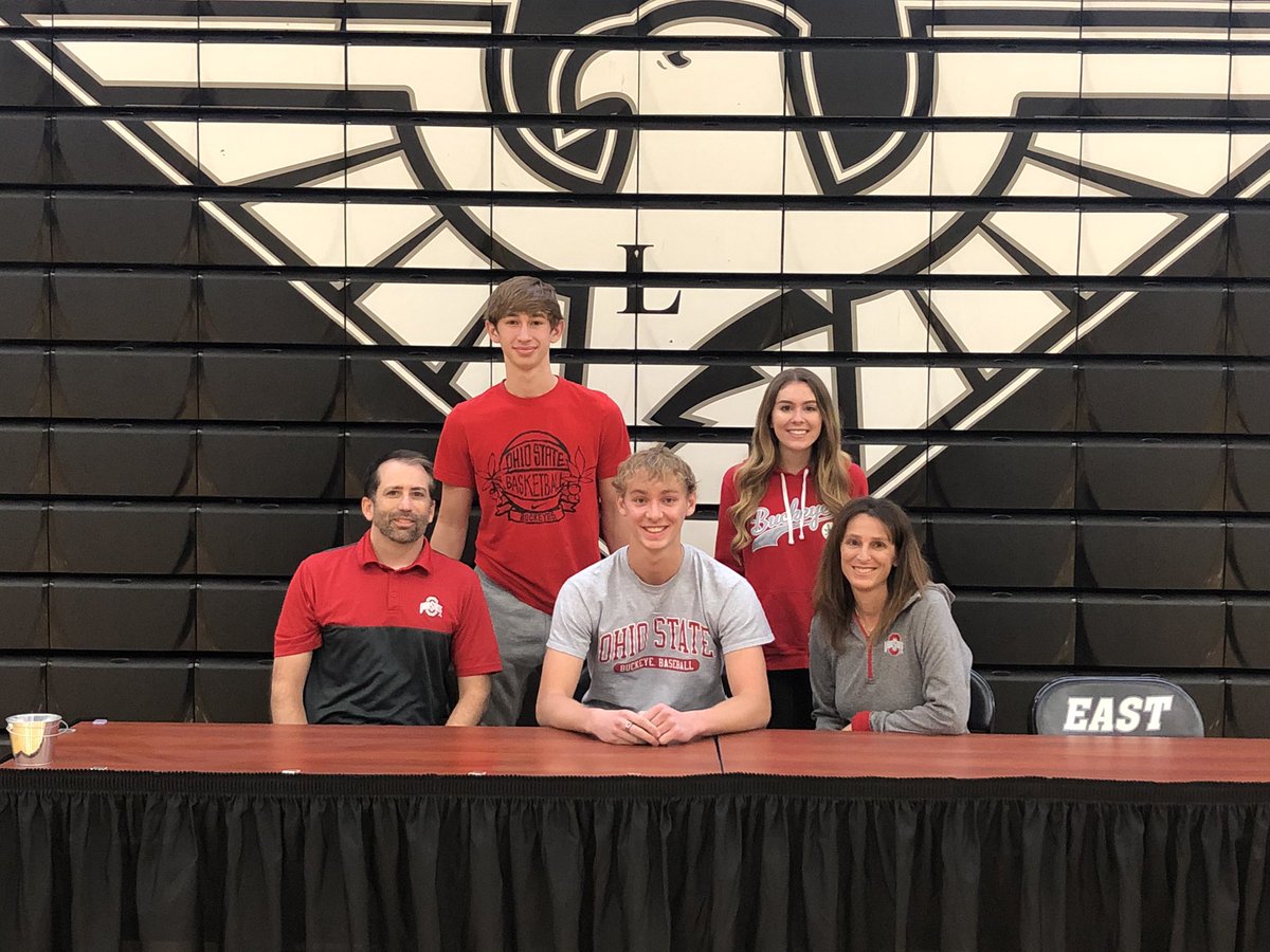 LovelandBizOps's tweet photo. Congratulations to Drew Bachman on his commitment to The Ohio State University to continue his baseball and academic career. @EAST_HAWKS @gmcsports @LakotaDistrict https://t.co/cpjCY806R6