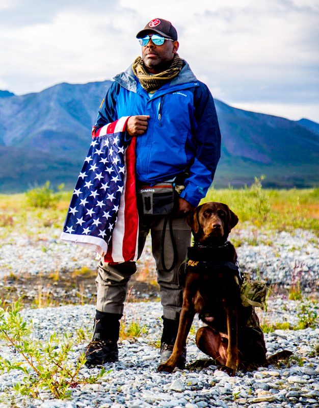 defendthearctic's tweet photo. Veterans never stop serving our country. Thank you especially to Sam Alexander (Gwich'in Nation), Jessica Girard (@FBXClimate), Chad Brown (Soul River Inc.), Garett Reppenhagen (@VFPNational), and all of the veterans in our community who dedicate themselves to #ProtectTheArctic. https://t.co/fXfVrkSWx8