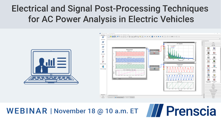 HBMPrenscia's tweet photo. Join us as Andrew Halfpenny provides examples of how insights from high-speed digitized data can be gained using Digital Signal Processing (DSP) techniques will be shared during this webinar.

Register today: https://t.co/R5FSeyt89K https://t.co/KpOtT0ZXdV