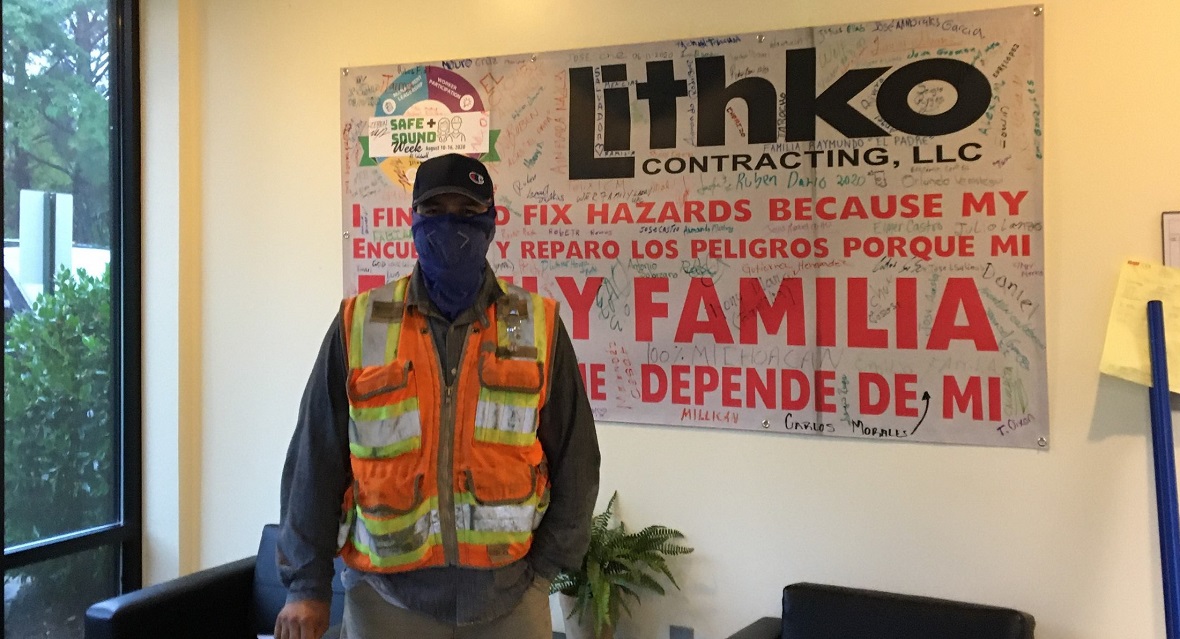 LithkoLLC's tweet photo. "I don't have a favorite type. I get excited about all of the projects I have worked on, because each one presents new challenges."- Q &amp; A with Raleigh coworker, Homar Castillo #workerwednesdays #buildingaroundyou https://t.co/LEvUnF58OS https://t.co/YZy1CizCD5