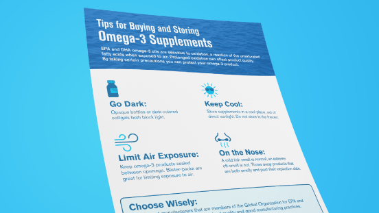 GOED has published a new web page and companion infographic that teaches consumers how to extend the life and quality of their omega-3 supplements. ow.ly/HzE350CaGj1

#omega3 #nutrition #consumers
