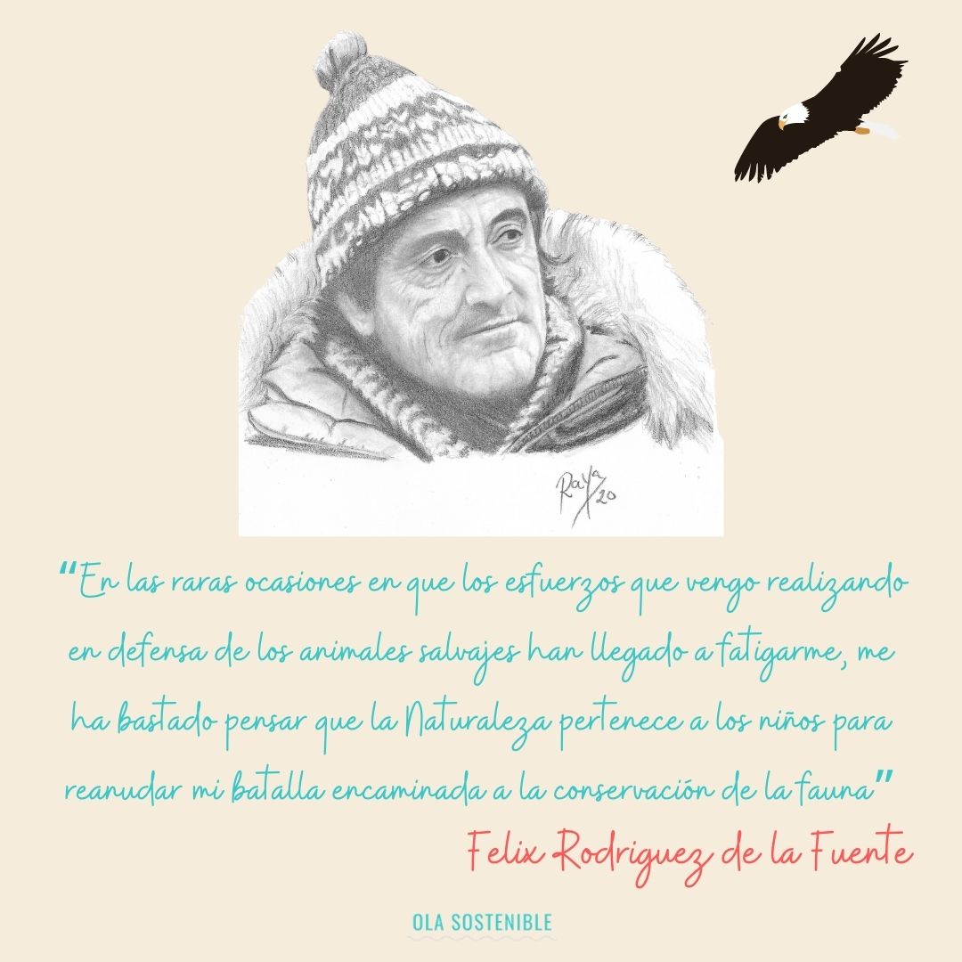 Hoy nos apetecía recordar a un grande del medio ambiente. Un mensaje de actualidad. Hagámoslo por los niños.

#consejossostenibles #vidasostenible #pequeñospasos #olasostenible #únetealaola #comunidadolasostenible #medioambite #naturaleza