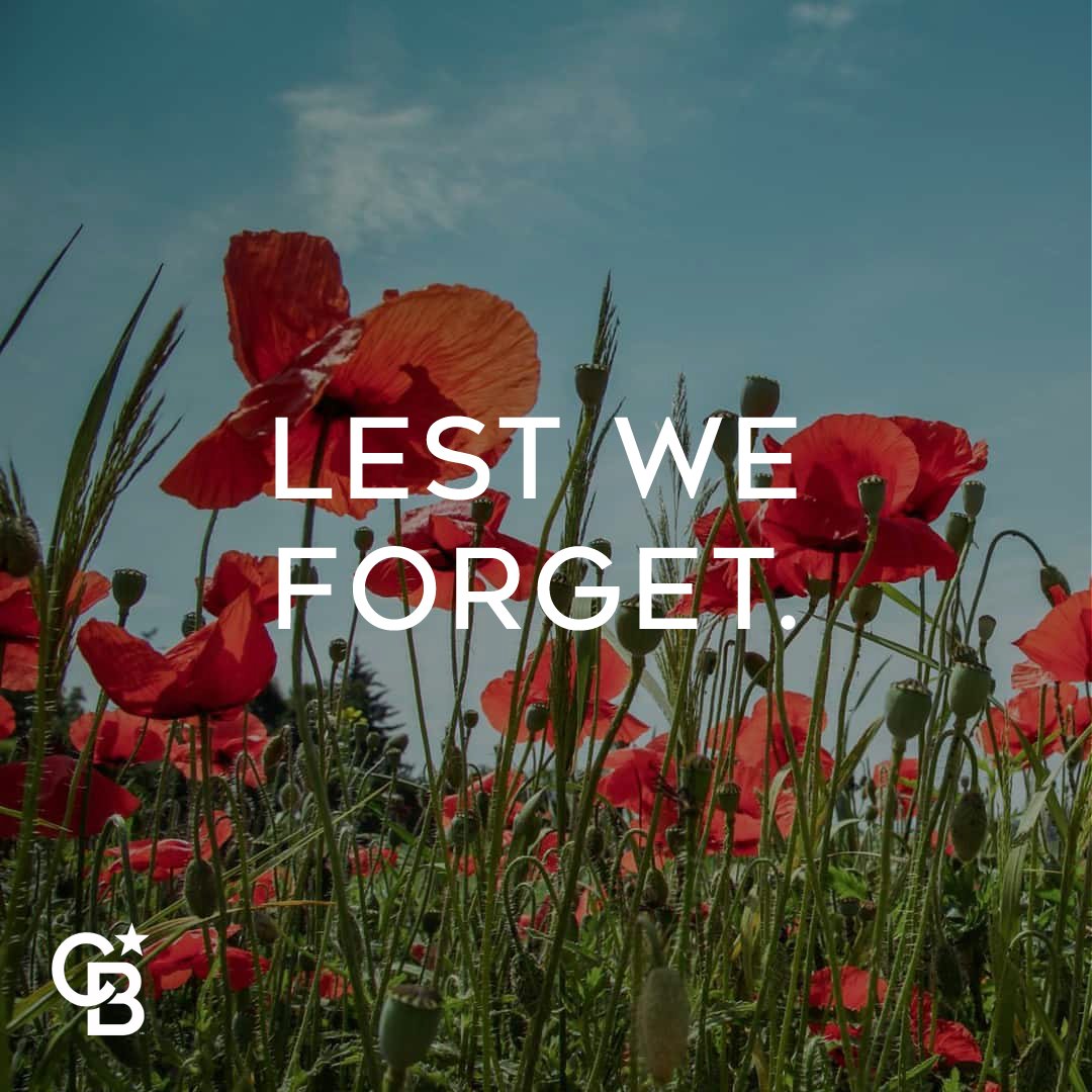 Lest we forget.