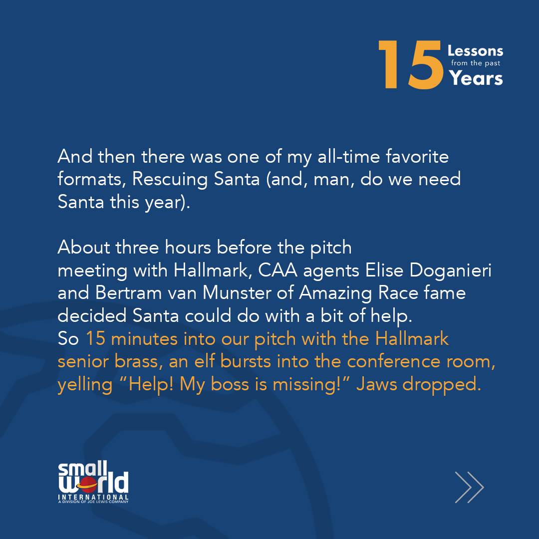 SmallWorldIntl's tweet photo. We're back with another of Tim's lessons. Here's number 9: Don’t Be Boring https://t.co/xDiCe07AbC