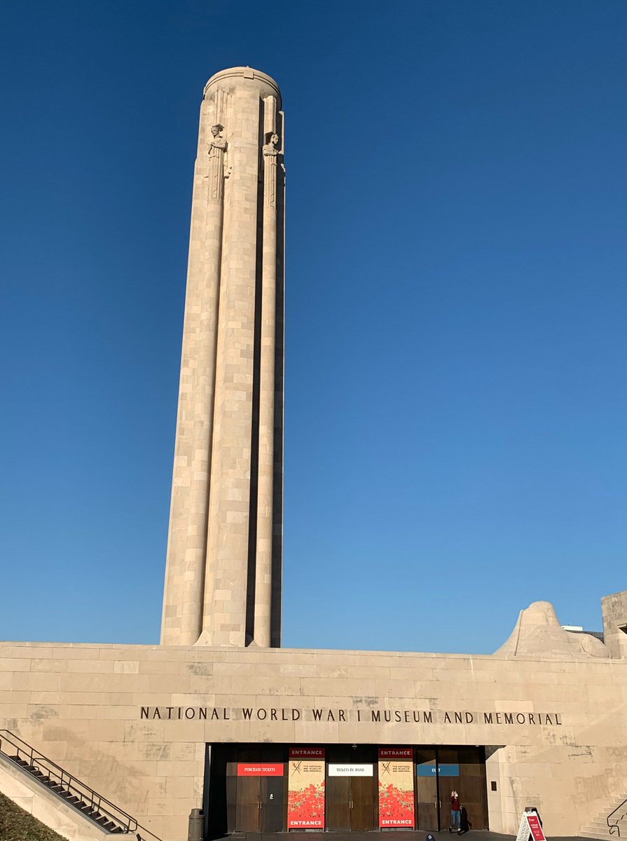 Happy Veterans Day! Did you know today was originally known as Armistice Day in the US? Thanks to a campaign by WW2 veteran Raymond Weeks, Congress voted to replace "Armistice" with "Veterans" on June 1, 1954. Today, we thank all veterans for their service. <a href="/TheWWImuseum/">National WWI Museum</a>