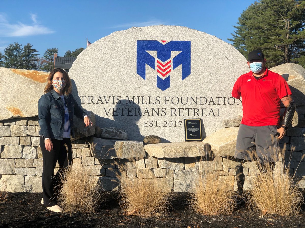 We’re proud to share on #VeteransDay we're donating $150,000 over three years to the Travis Mills Foundation to install lighting in their new Health &amp; Wellness Center, allowing them to support veterans year-round. Our thanks to those who served our nation every day.