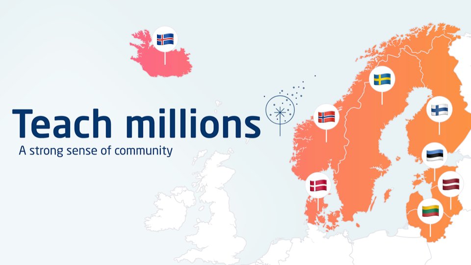 MillionsTeach's tweet photo. @siliconvikings @sophiabendz #teachmillions has female founders in great #nordicmade #edtech companies like @Canopy_LAB @ClanbeatApp @Arkki_int @GraphoGame @DuggaAssessment @FourFerries @funacademycom @karaconnect @KideScience @MarbleTeams @MightifierApp @MoominLS @lead_teachers🌍🇩🇰🇫🇮🇪🇪🇱🇹🌎🇱🇻🇮🇸🇸🇪🇳🇴🌏! https://t.co/tdgVyvNd3T