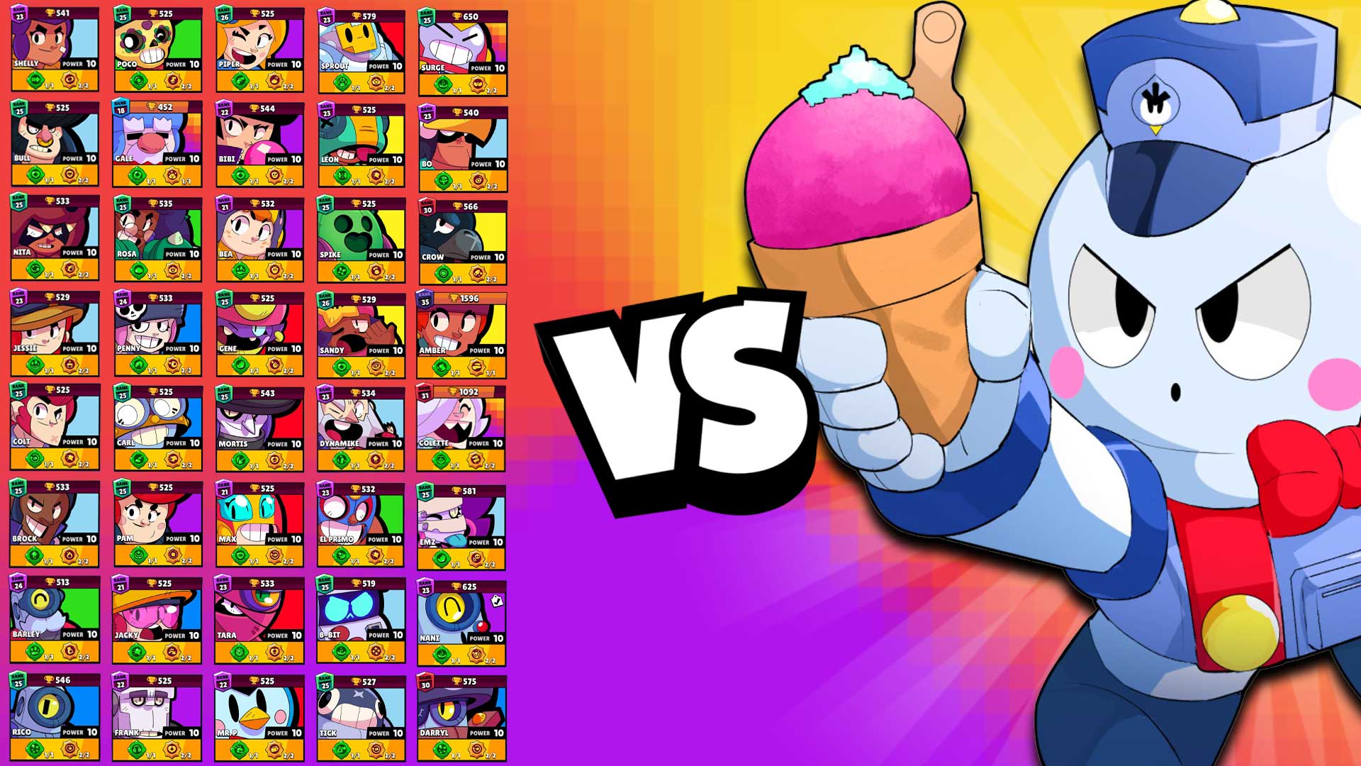 Lex On Twitter Lou 1v1 Vs All Brawlers In Brawlstars Watch Here Https T Co Mutwr4quap - brawler brawl stars likovi slike