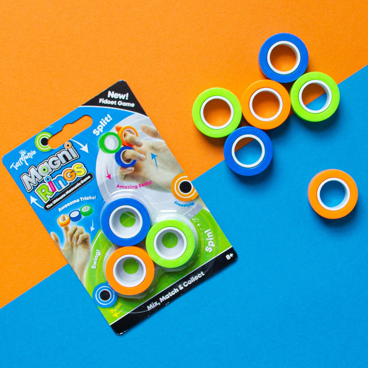 MaqioToys's tweet photo. ๐ New solution for stress relief! ๐ Multi-purpose #fidget, #Magni Rings, is able to distract you or your kid from stress, bad habits and helps focus your mind when you really need it!
๐๐๐ https://t.co/HhuPRs3rxk
#hunterprice #magnirings #3pack #anti-stressfidget https://t.co/nUGlCaHWJI