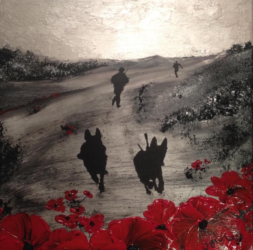 dogtrixinc's tweet photo. We remember 🌺 

Thank you for giving up your tomorrow so we could have our today 🙏🐾 

For those who have served, and continue to serve, we will never forget 🇨🇦 

#lestweforget https://t.co/hFH9FohrY8
