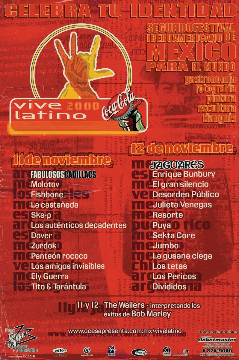 OskarCruzS's tweet photo. Me estoy dando cuenta que hoy hace 20 años en mí primer @vivelatino #VL2000 estaba viendo por vez primera a @La_CastaOficial una gran experiencia poder disfrutarlos
De mis conciertos favoritos fue uno que dieron en #AtizapanDeZaragoza en el #FestivalLuminaria https://t.co/3EUmhLEca4
