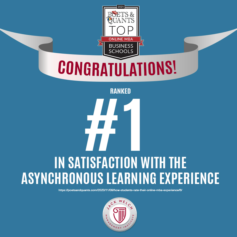 CEOpapers's tweet photo. JackWelchMBA: We built the JWMI MBA experience with online learners in mind, so that our students can achieve the best possible outcome in the program and their careers. #winning 
https://t.co/TI8CQku9v5 https://t.co/P8dbhzNuYk