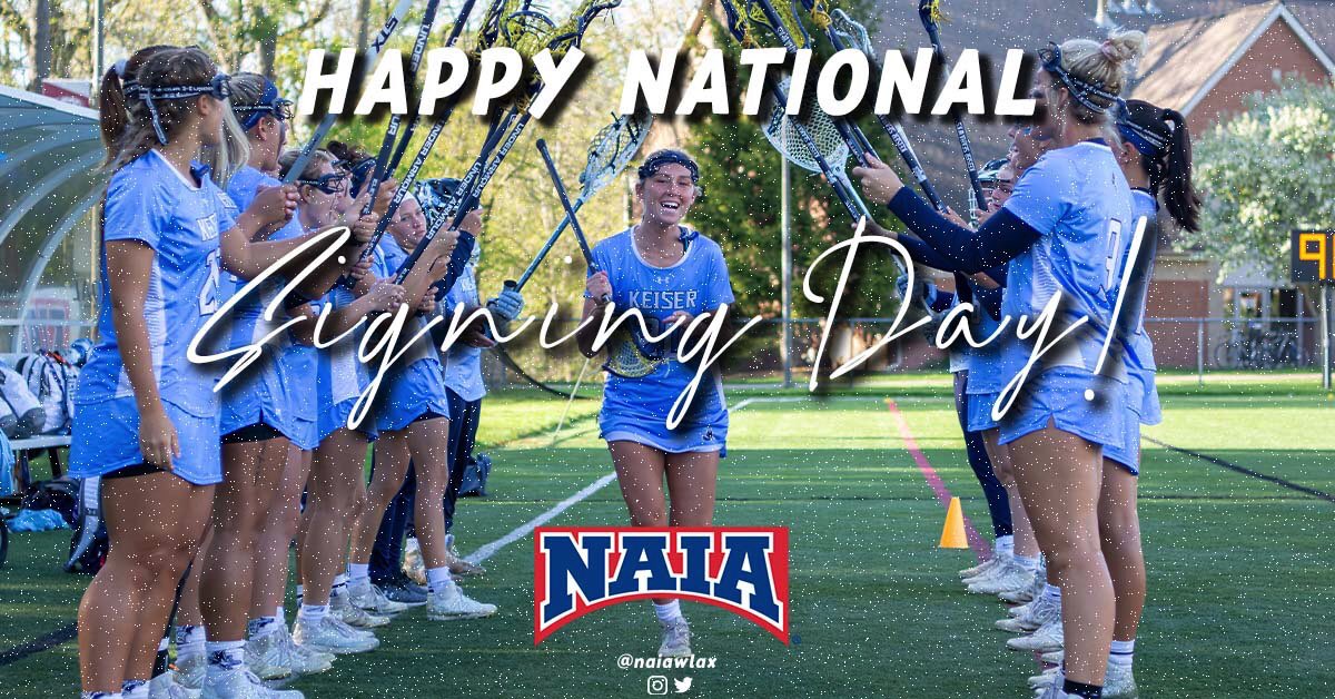 NAIAwlax's tweet photo. Happy National Signing Day! #Inked #RiseAndSign ✍🏼 

Congrats to all those who are singing to their future homes! A reminder that if you aren’t signing today that’s perfectly okay! Trust the process and you’ll end up where you are supposed to be 🙌🏼 https://t.co/9ZYaxp4q8R