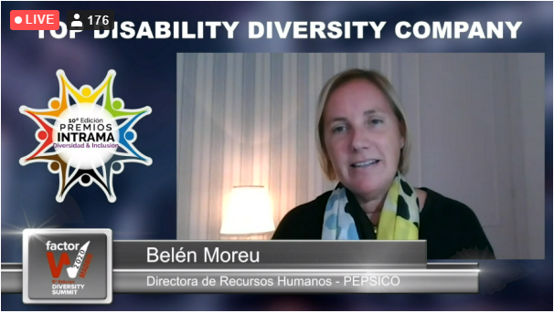 PepsiCo_ESP's tweet photo. PepsiCo recibe el premio “TOP Disability Diversity Company. Mejor Best Practices en Diversidad de Capacidades diferentes” de Intrama sobre diversidad e inclusión 👏Además entramos a formar parte de las top30 empresas en España con mejores prácticas en este área según @FactorW20🙂 https://t.co/a2HvAuEWa7