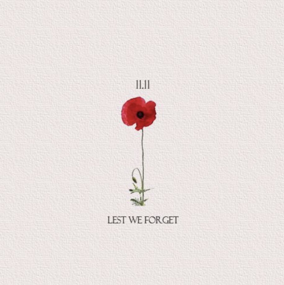Today is a day for all Canadians to remember the men and women who served and sacrificed for our country. It is a day every individual is encouraged to pause, give thanks and remember.

#LestWeForget

Where to watch the ceremony:
CBC, CTV and Global are broadcasting live.