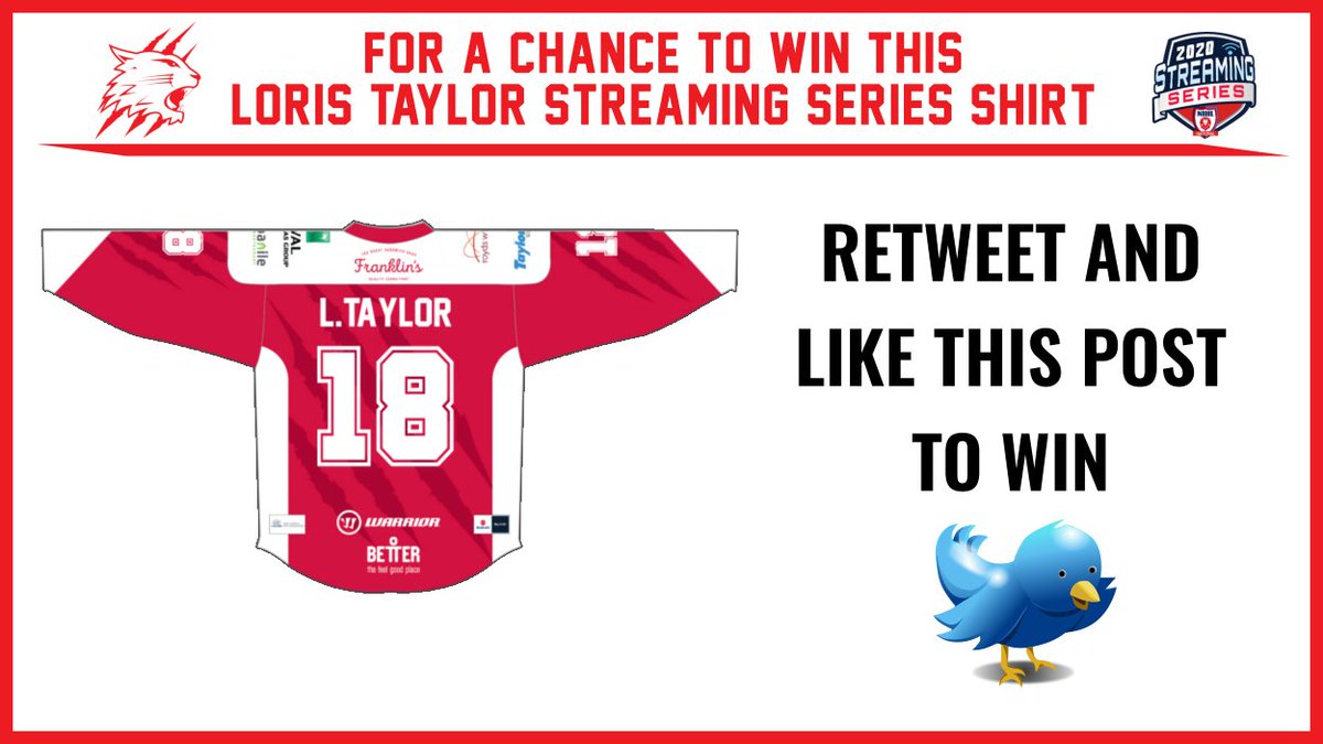 🚨 COMPETITION TIME🚨

Do you want the chance to win  Loris Taylor's streaming series Jersey? 🤔

For the chance to win all you need to do is ⬇️

Retweet &amp; Like this post ✅

The winner will be drawn 14/11/2020 at 9pm 👀

STREAMING SERIES TICKETS 👇

🎟  - bit.ly/3jHtyzt