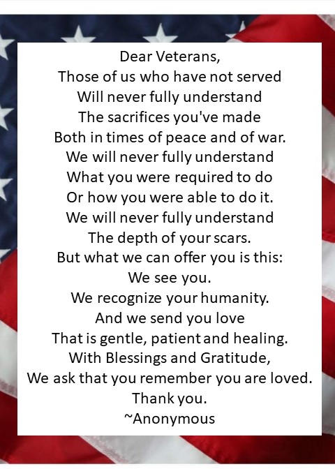 whs_panthers_'s tweet image. We appreciate you, Veterans. #pisddedicatedtocaring