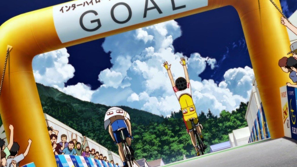 Kita mulai kembali thread dengan cumulonimbus dari anime mancing Tsuritama dan anime balap sepeda, Yowamushi Pedal.