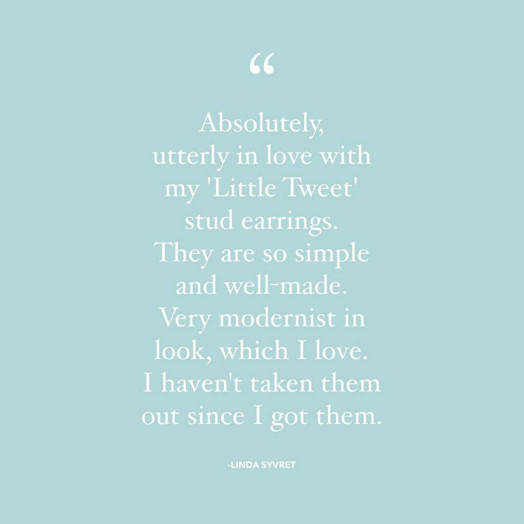 laobjeteria's tweet photo. I ❤️ everything about this! I am over the moon when something I make resonates so strongly with you 🥰 What a lovely phrase for these birds, I am happy when they find the best forever homes 💍 

Does your jewelry sparks joy? Hope it does and if not, hi… https://t.co/Bmz5s5bGrn https://t.co/kmmjwixq7E
