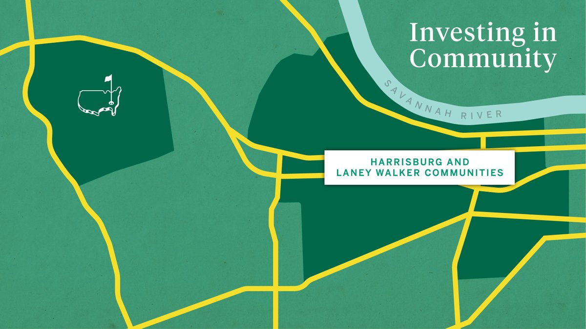 Chairman Fred Ridley announced today that the Club and its partners are making a combined contribution of $10 million to the Augusta community that will help spur the redevelopment of two nearby neighborhoods.

Details: masters.com/en_US/news/art…