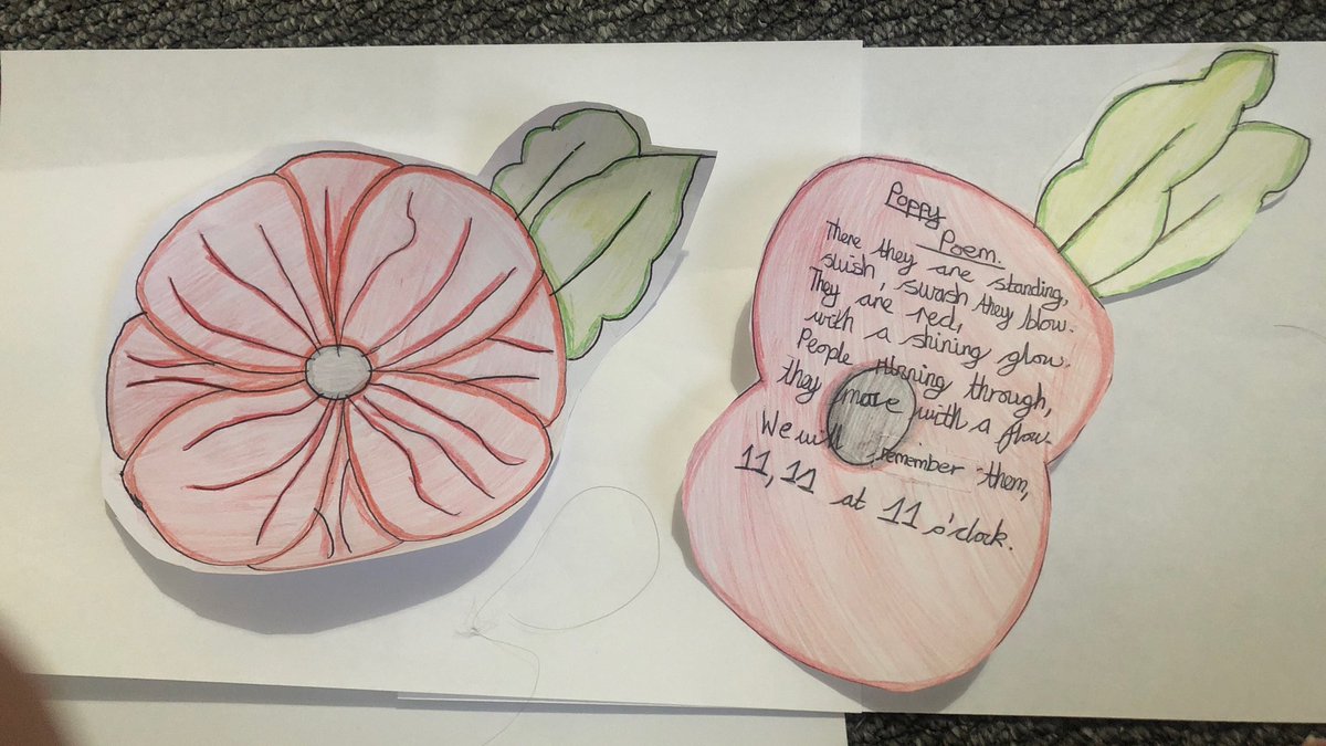 MissHitchlock's tweet photo. The children in 6H @LeverEdgePri  are all doing an amazing job of their home learning. Today we have enjoyed a live Maths and English lesson, Science, some small group calls and of course our Remembrance Day activity. #homelearning #MicrosoftTeams #WeCanDoThis #LestWeForget https://t.co/6Np27NmWv5