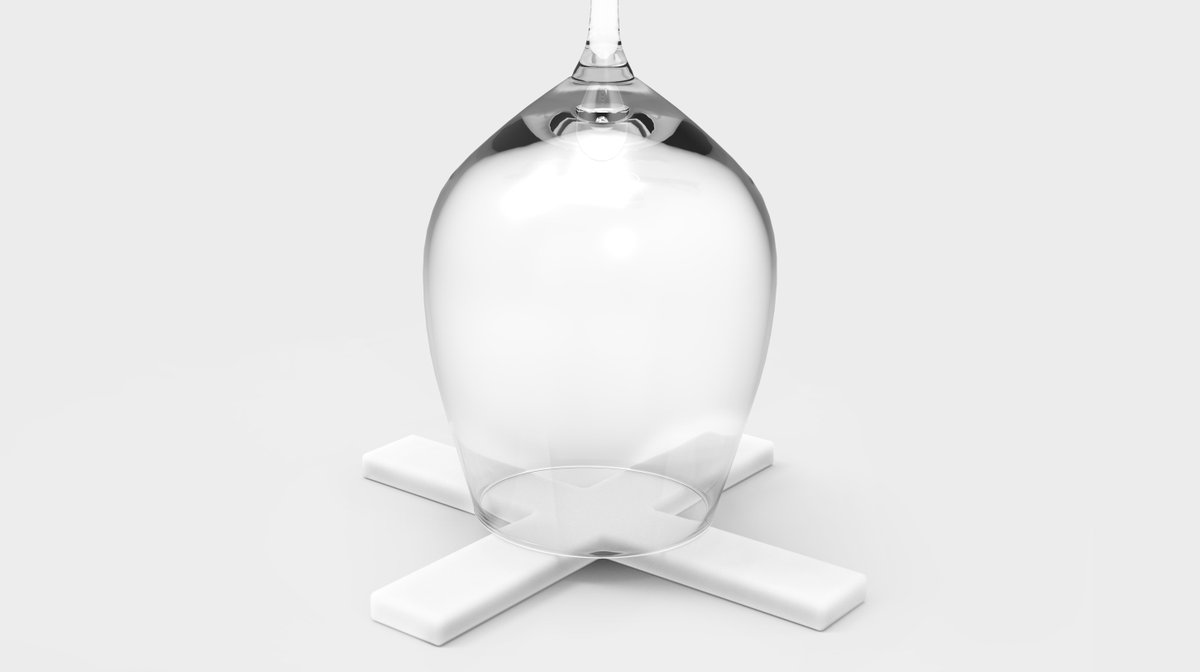 Not everything goes in the dishwasher. We were tired of water getting trapped inside glasses, water bottles, and pots when we dry them. So we created these silicone coasters to prop (ahem) them up and let air circulate.

ilovehandles.com/shop/props/