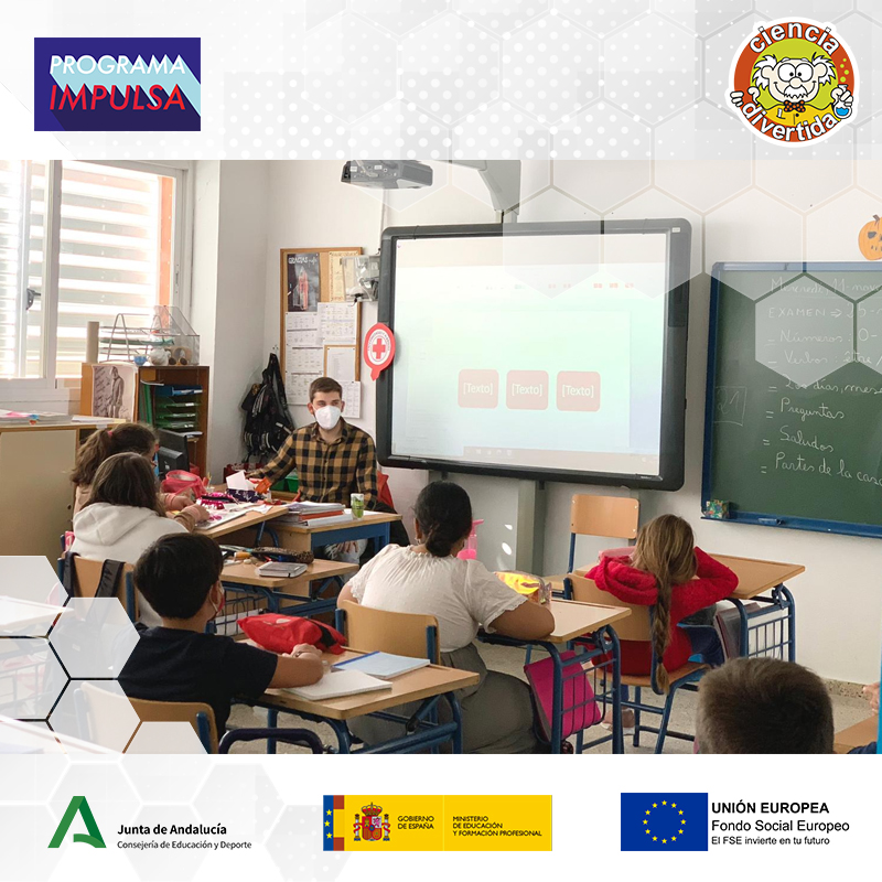 CD_SEVILLA's tweet photo. Las Competencias Digitales son fundamentales en el contexto en el que nos encontramos. En el CEIP Maestro Manuel Gómez mostramos al alumnado de 5º y 6º las herramientas que pueden aplicar a su aprendizaje curricular. #cienciadivertida #programaimpulsa #competenciasdigitales https://t.co/1k7ED6tzIN