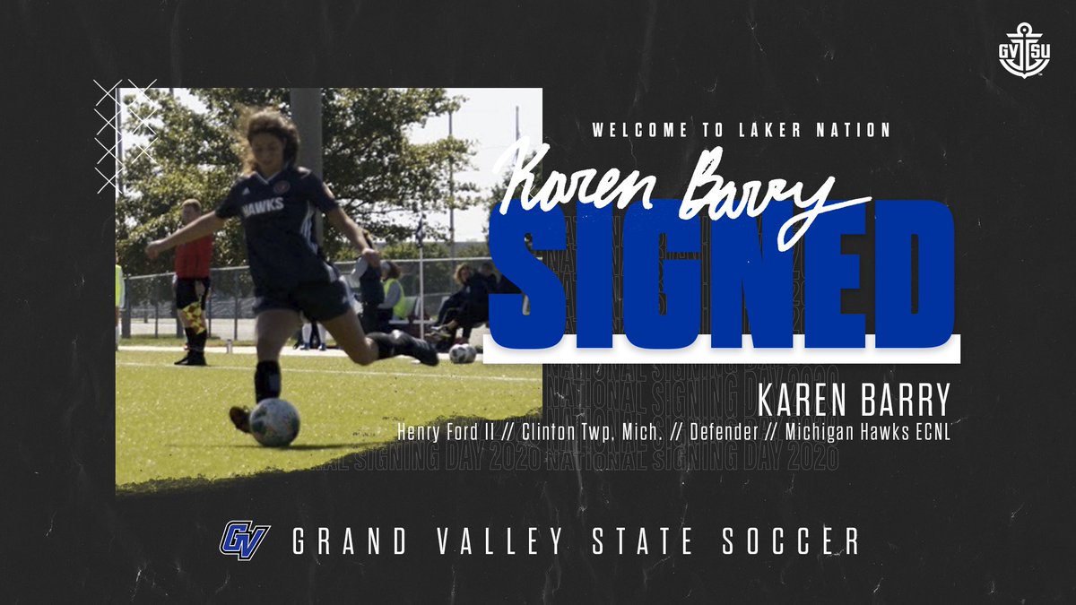 Welcome to Laker nation!

“Over the years at Michigan Hawks, Karen has demonstrated positional versatility and plays with great technical ability.  She is calm and composed on the ball and a good decision maker.” -Coach Hosler