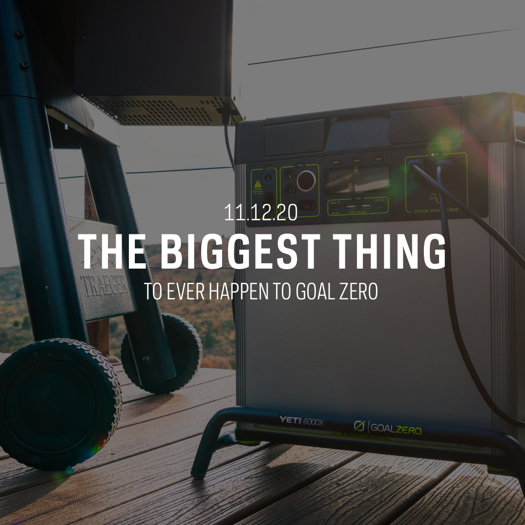 GoalZero's tweet photo. Tomorrow... will you choose power? #choosepower #poweranythinganywhere #6000X https://t.co/BwhqD7BtTA