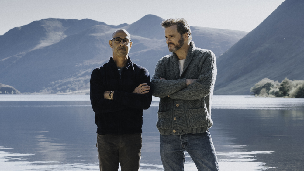Happy 60th Birthday to the one and only Stanley Tucci! 

Pictured with his co-star Colin Firth in Supernova: 