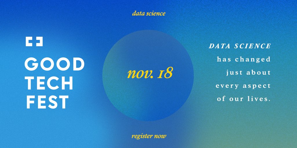 brighthiveio's tweet photo. We're a proud sponsor of @DA4SG’s #GoodTechFest #DataScience event on 11/18! Our CEO @matthewgee will be speaking in a session about the benefits of #DataCollaborations. Help your org harness the power of data science. Register today! → https://t.co/pHGVmfA3TU
#Data #Tech https://t.co/wICNXGEg9M