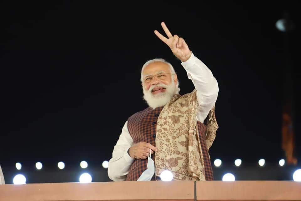 mukeshpatelmla's tweet image. Some glimpses from the BJP Headquarters, New Delhi. 
#PmModiSuperWave