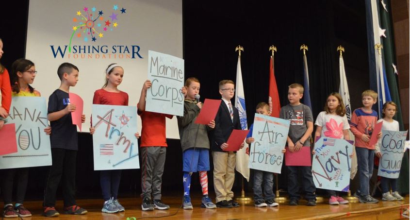 With RESPECT, HONOR &amp; GRATITUDE, we thank you for your service! #VeteransDay #WishingStar