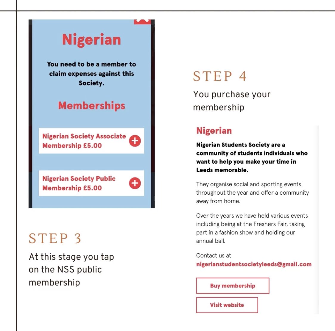 NSSLeeds's tweet photo. It’s that time of the day💃🏾💃🏾. Purchase your NSS memebers hip now and have full access to all our discounts. 🇳🇬 https://t.co/WetxudUrcM