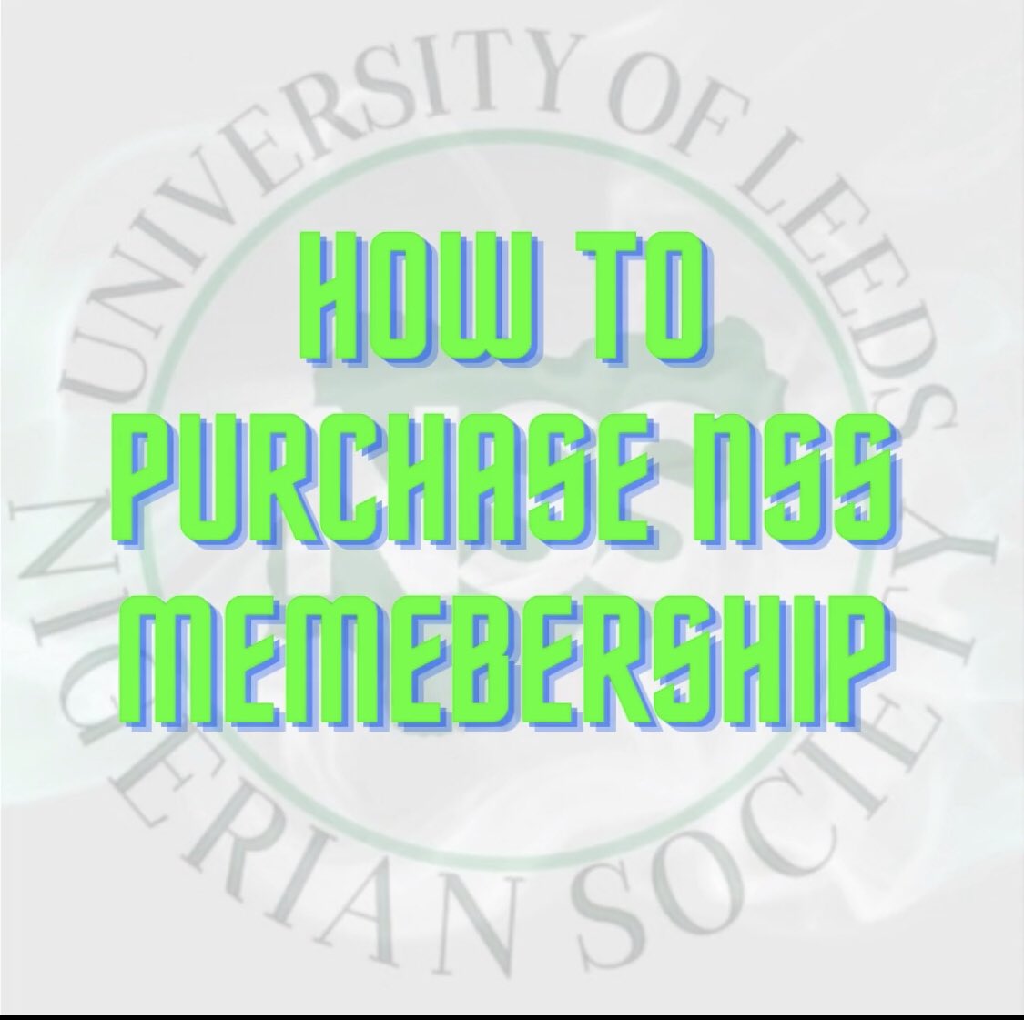 NSSLeeds's tweet photo. It’s that time of the day💃🏾💃🏾. Purchase your NSS memebers hip now and have full access to all our discounts. 🇳🇬 https://t.co/WetxudUrcM