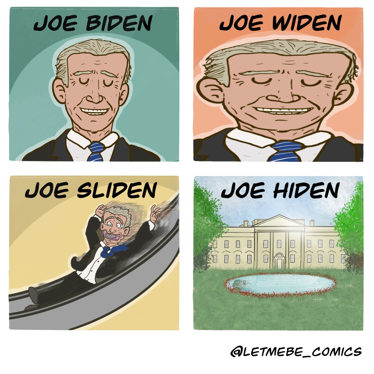letmebe_comics's tweet photo. @JoeBiden 

Congrats, chief - I made a comic 4 u 

#USElection2020 #JoeBiden https://t.co/d0OPfLf8ie