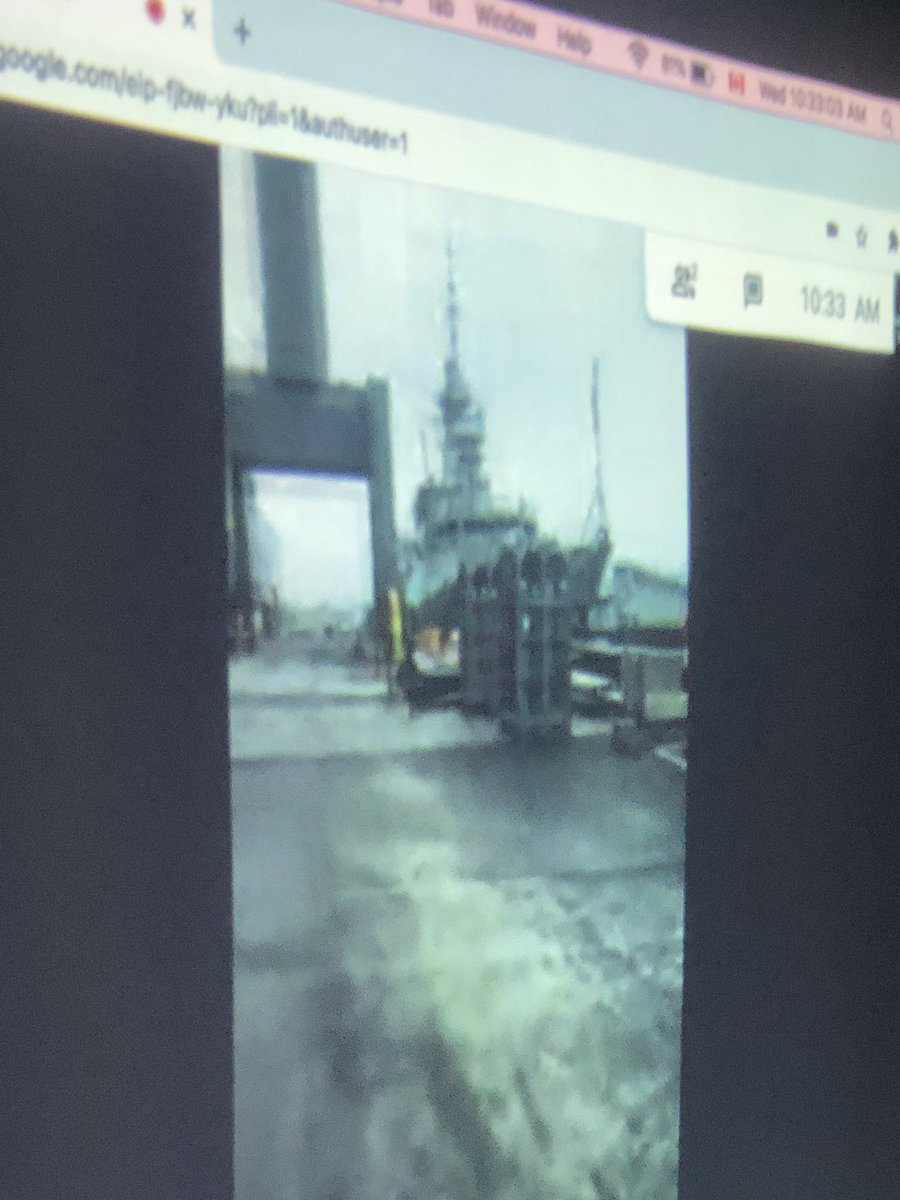 LHadjis's tweet photo. Honoured to have Lieutenant Navy Jorim join my class to give them a glimpse of the HMCS Halifax, which will be going on OP Reassurance and to talk about Remembrance Day and life in the Canadian Navy. Thank you for your service.  @fairwindps https://t.co/7YTwFQ3Oyl