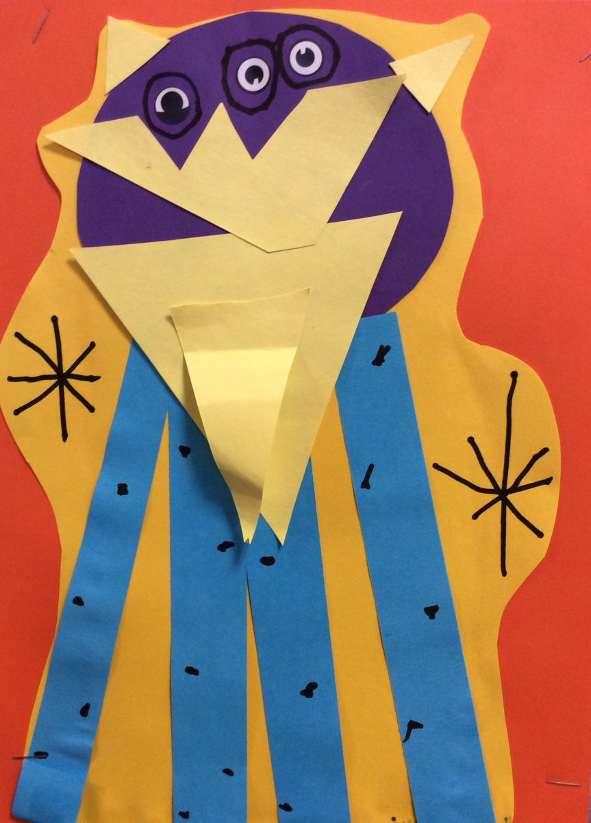 Kindergarten Shape Monsters! #vted #artsed